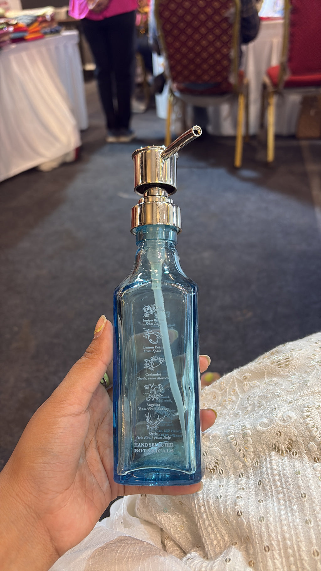 Bombay Sapphire Soap Dispenser