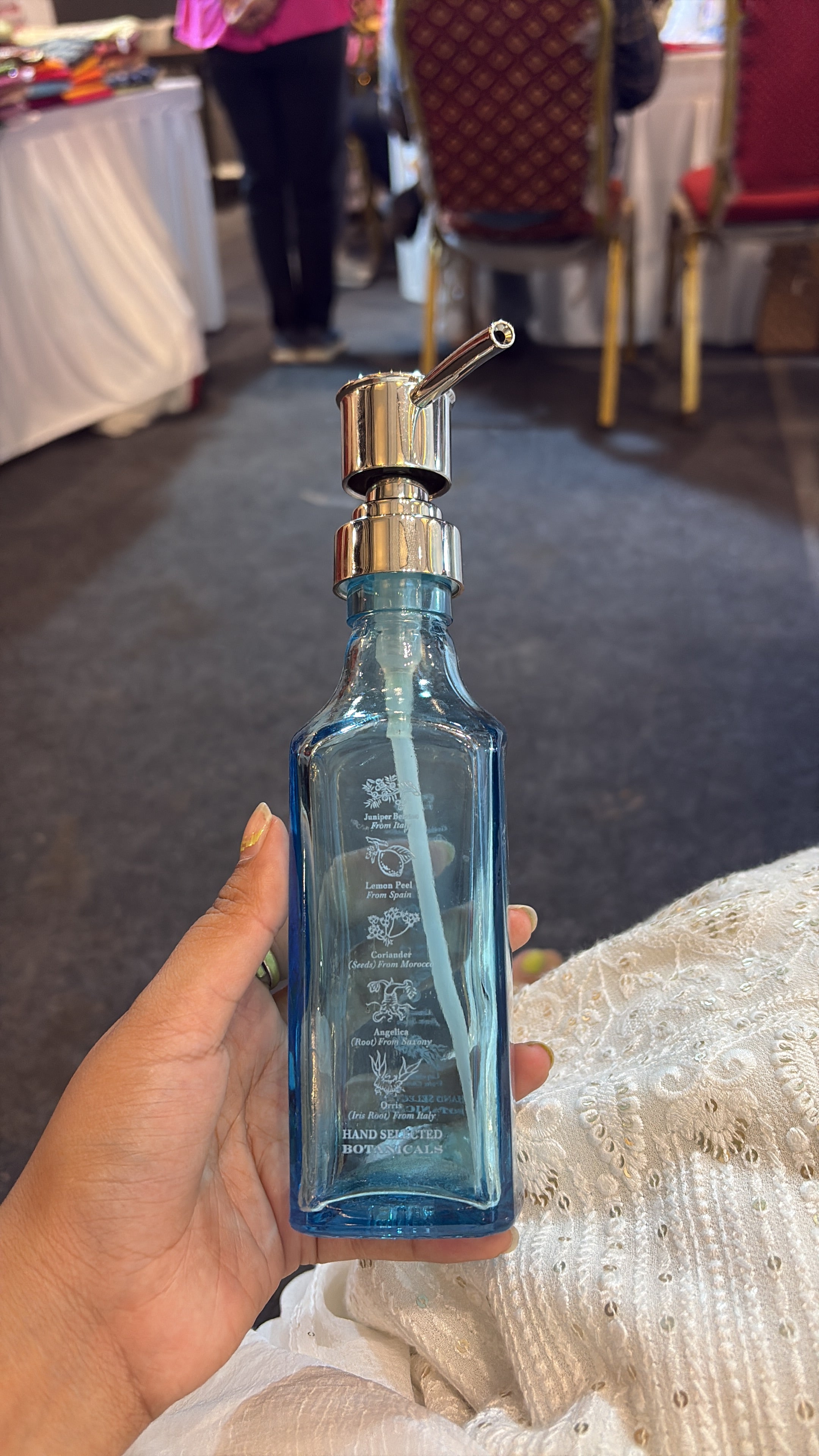 Bombay Sapphire Soap Dispenser