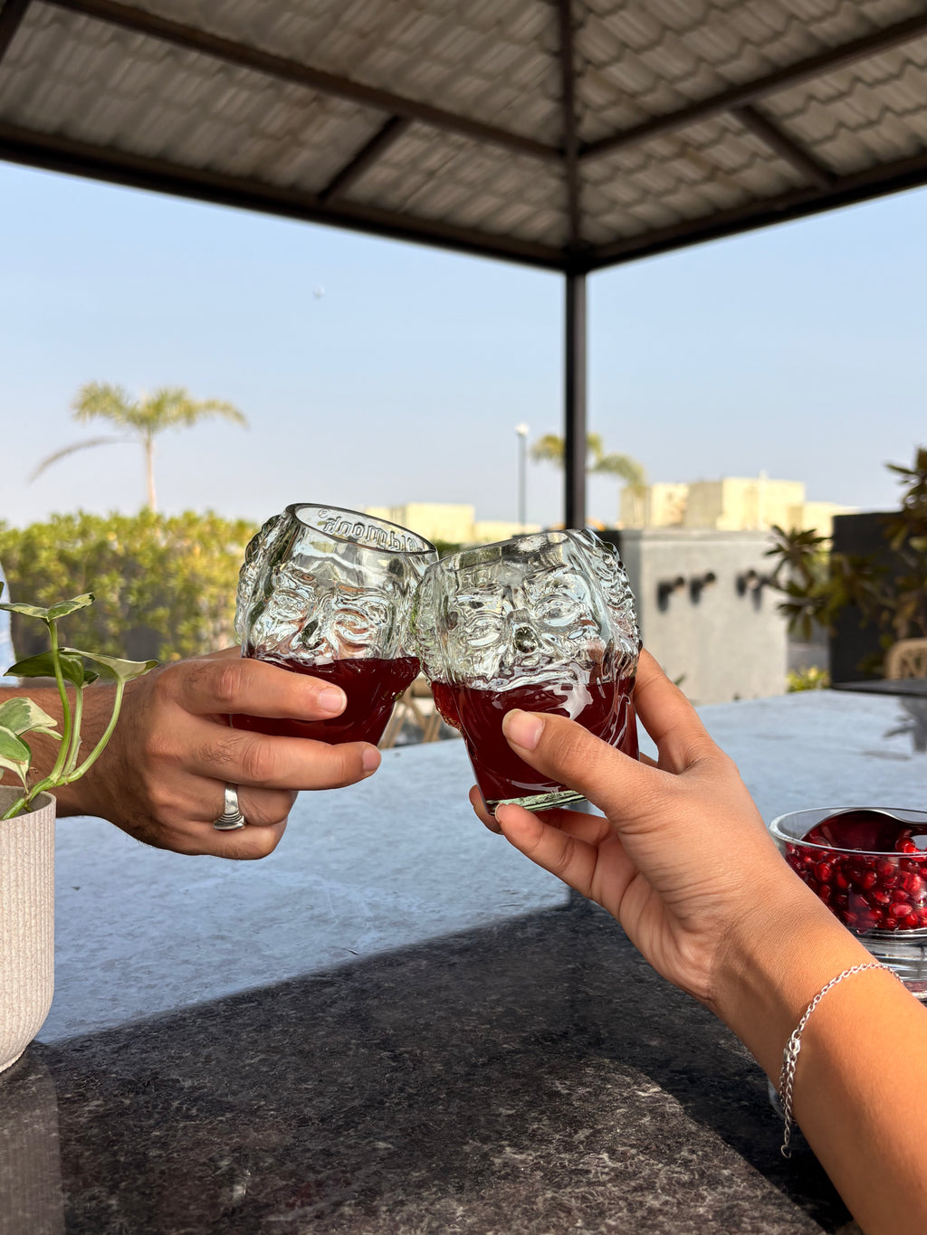 Old Monk Legend Upcycled Glasses 300 ML (Set of 2)