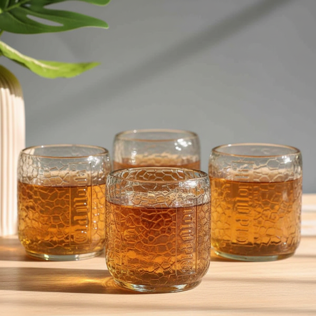 Old Monk Glass Set of 4 (300 ML )